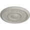 Ekena Millwork Tyrone Ceiling Medallion (Fits Canopies up to 6 3/4"), Hand-Painted Pot of Cream, 16 1/8"OD x 3/4"P CM16TYPCF - alternate 2